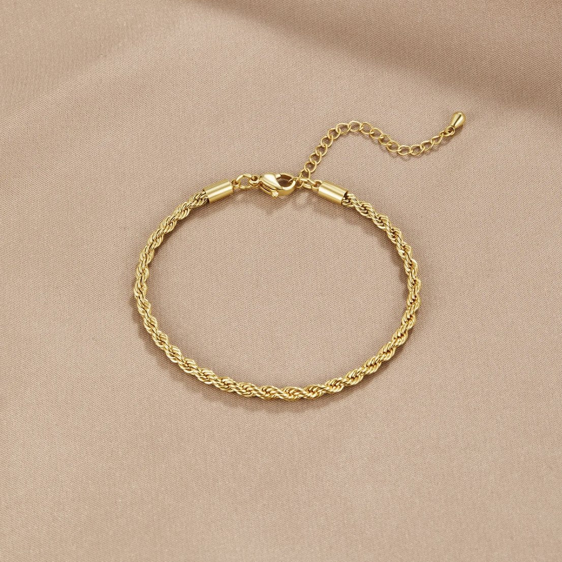 Twisted Gold Bracelet